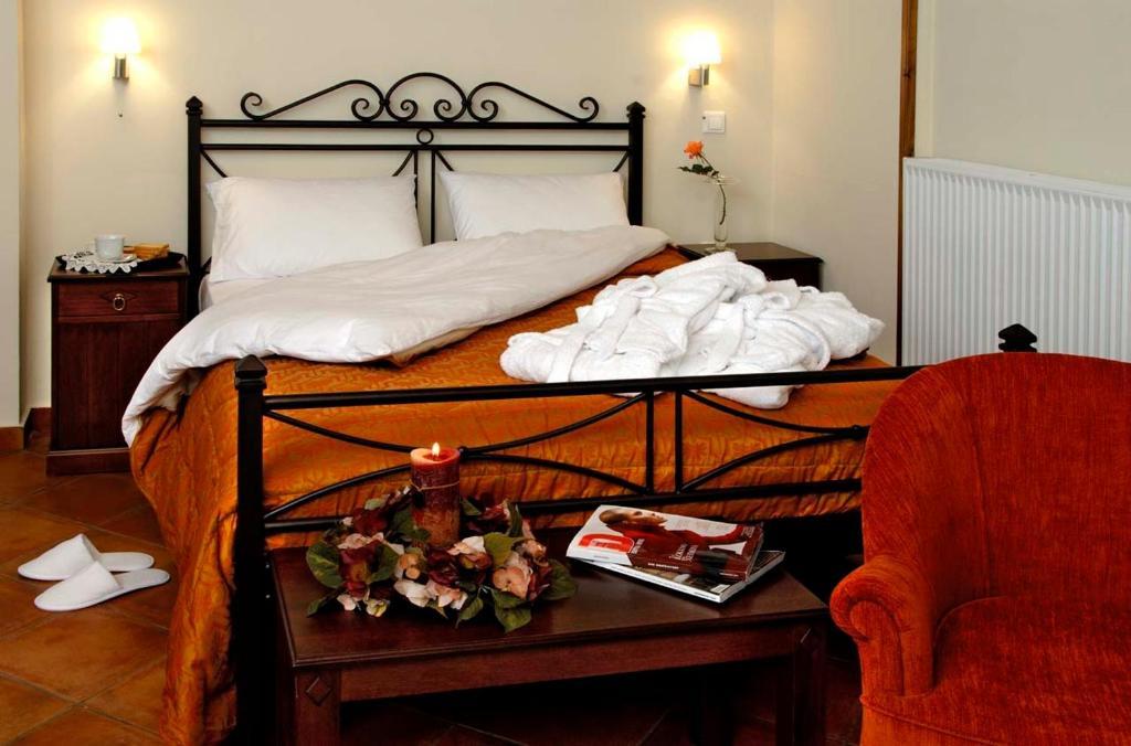 Dryas Guesthouse Polydrossos Bilik gambar